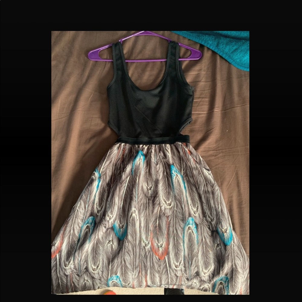 Feather dress